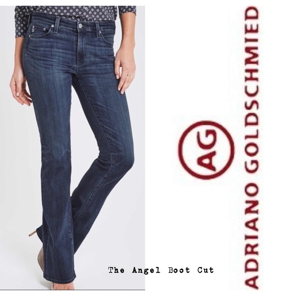 Anthro Ag The Angel Boot Cut Jeans 